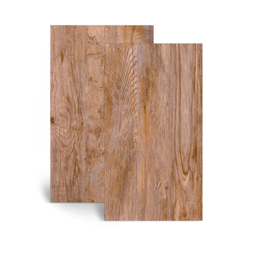 Revestimento Cerâmico Madeira Acetinado HD Thor Marrom Tipo A 37X59CM
